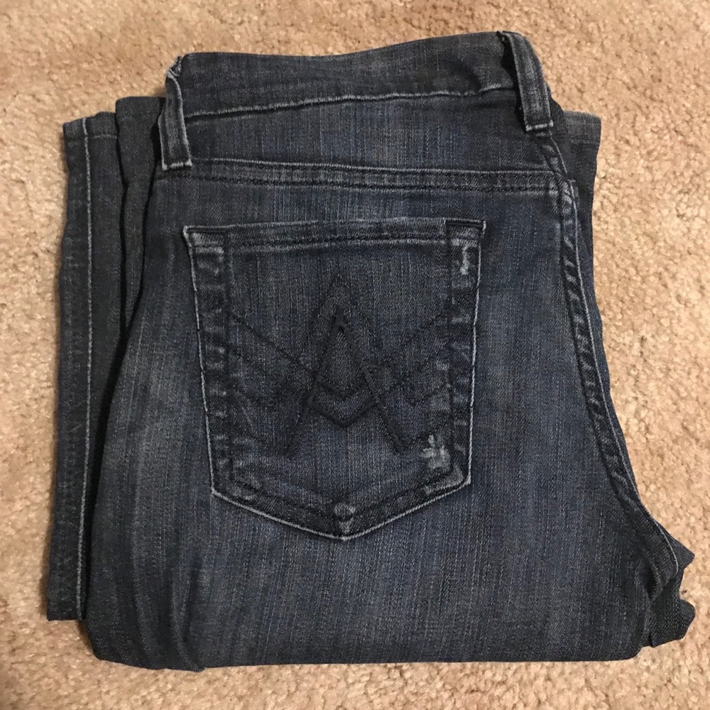 A pocket bootcut 7 for all mankind jeans